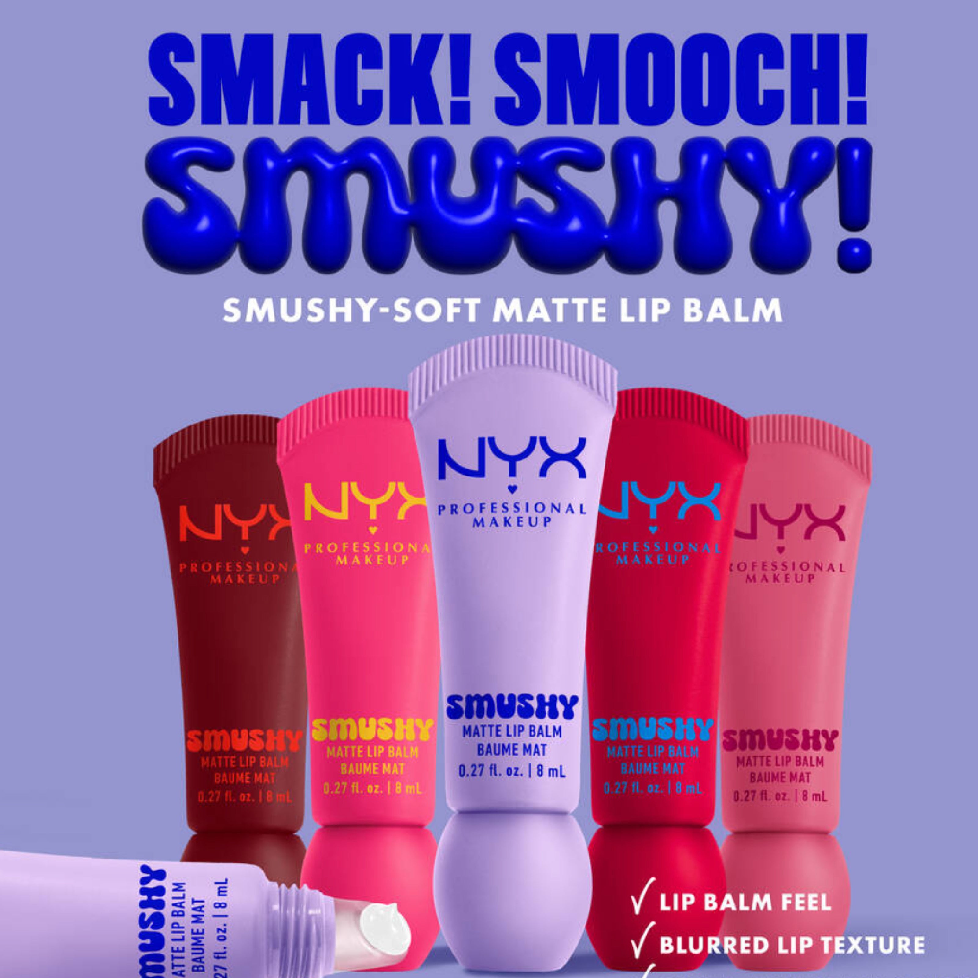 NYX Tinted Lip Balm - 07 Swipe 2 Smooth - Moisturizing Lip Care
