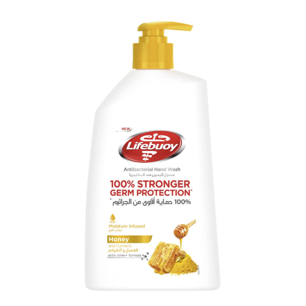 Lifebuoy Hand Wash 450ml Honey And Turmeric