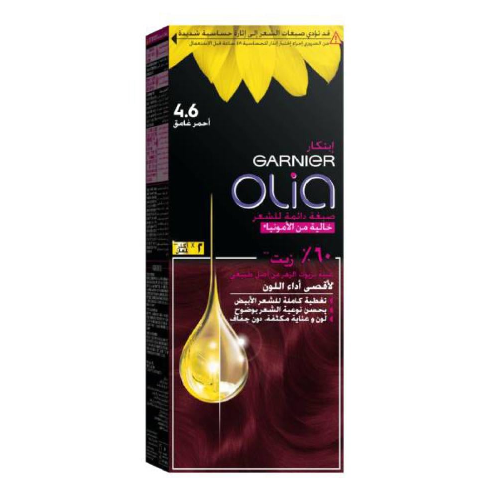 Garnier Ammonia-Free Hair Color Olia 4.6 Deep Red