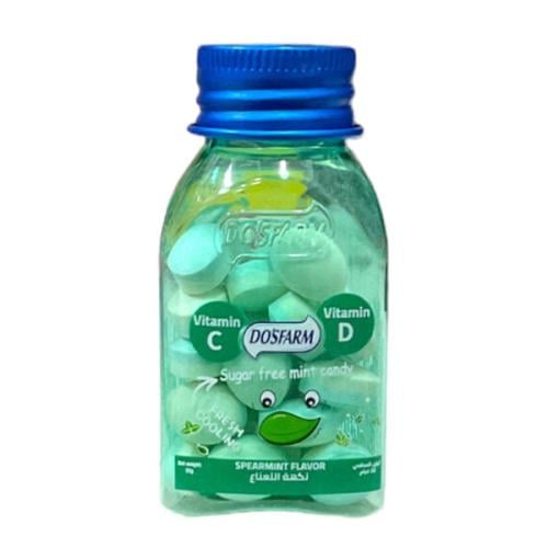 Dosfarm candy 22g with vitamin mint sugar free