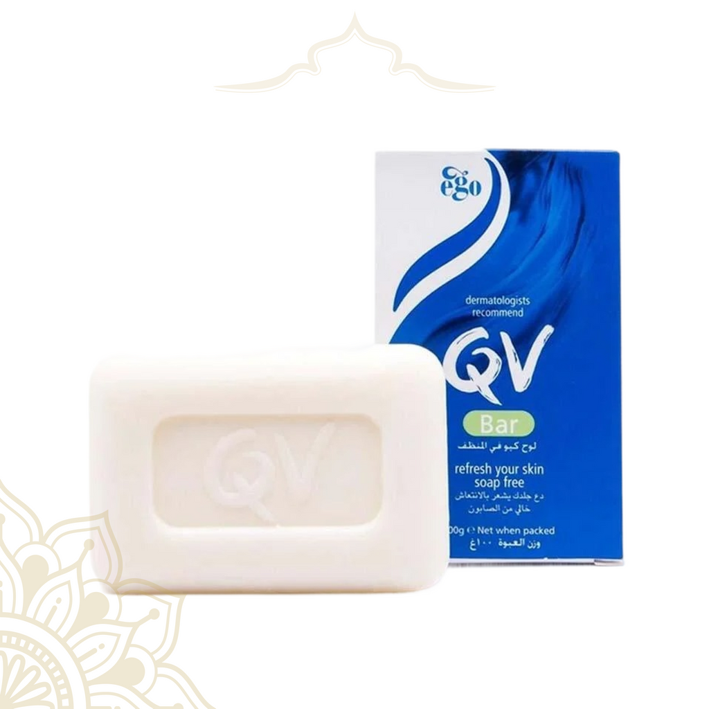 صابون QV 100غ بدون رائحة مع مزيل عرق