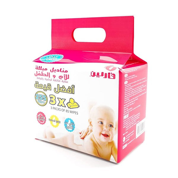 Farlin Baby Wipes 85pc 1+2 Free