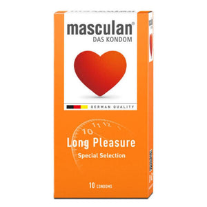 واقيات ذكرية Masculan 10 قطع Long Pleasure v2