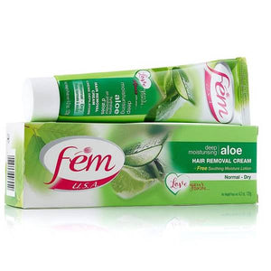 Fem Hair Removal Cream 120g Aloe Vera