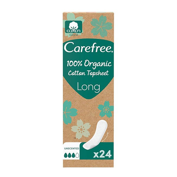 Carefree Carefree Pads 24pc Fragrance Free Daily Long Size