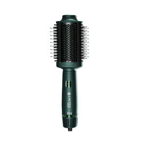 United thermal hair brush professional 700 2 in 1 hair styler and straightener 410°f + 1000w with ionic technology