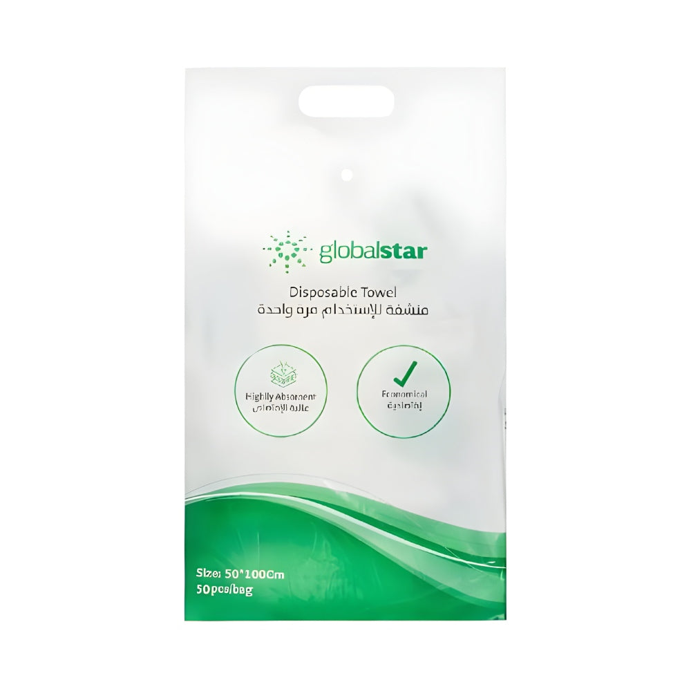 Global Star  Towel 50pc For Single Use 50 x 100 cm
