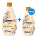 Johnson's Body Wash 400ml Vita Rich 250 Free Peach And Coconut Milk