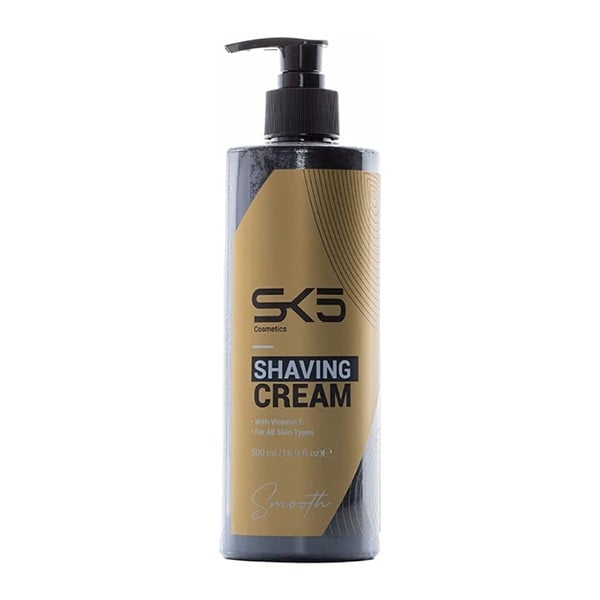 SK5 Shaving Cream 500ml Smooth Gold