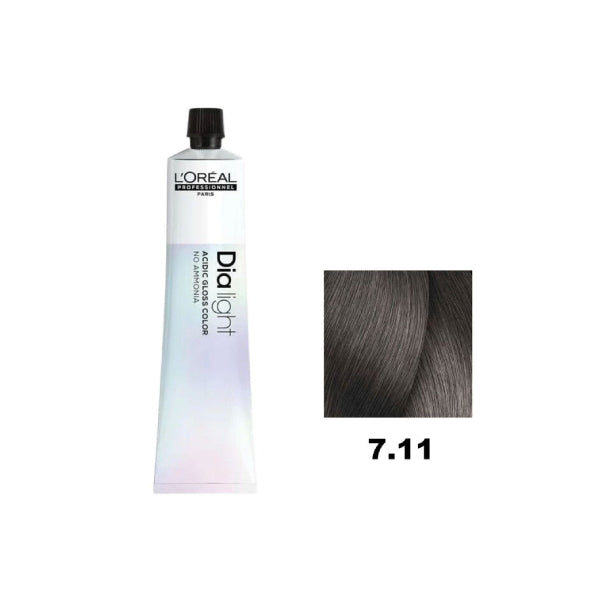 Loreal professionnel hair color 50ml dia light 7.11