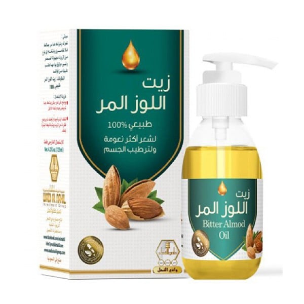 Wadi Al-Nahil Hair & Body Oil 125ml Bitter Almond Oil