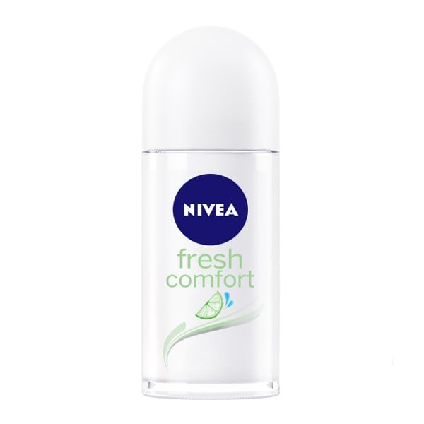 مزيل العرق نيفيا رول أون 50 مل فريش كومفورت للنساء