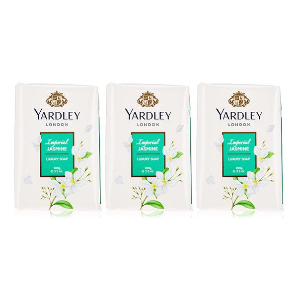 صابون ياردلي إمبريال جاسمين 3 × 100 ملغ
