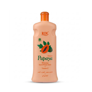 RDL Papaya Whitening – لوشن مرطب لليدين والجسم 600 مل