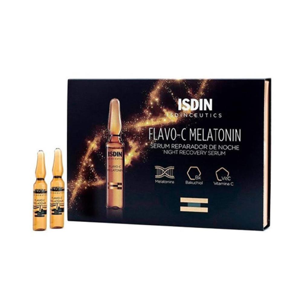 Isdin face serum ceutics flavo c melatonin night 10×2ml