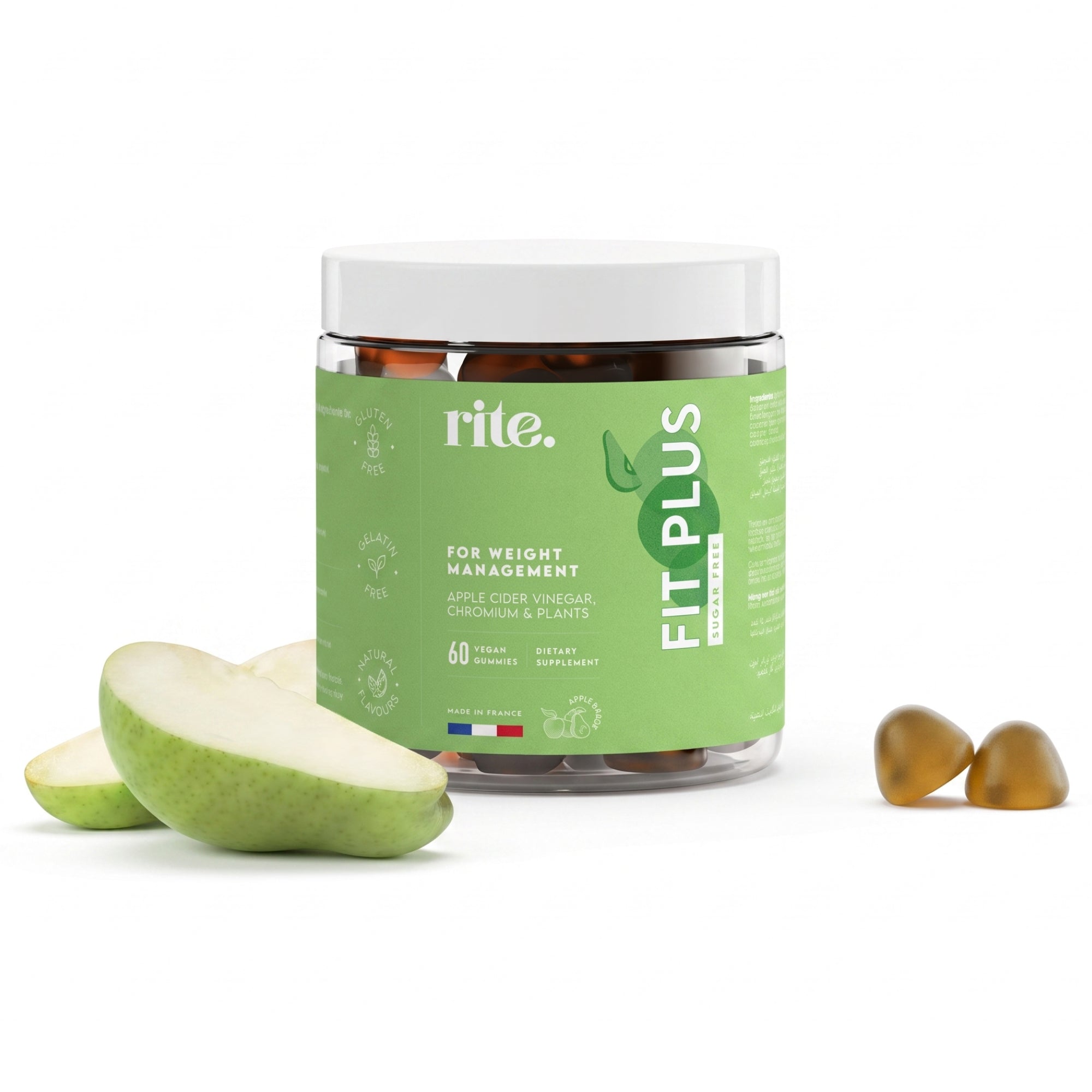 Rite Fit Plus Weight Management Gummies 60 Count 150g