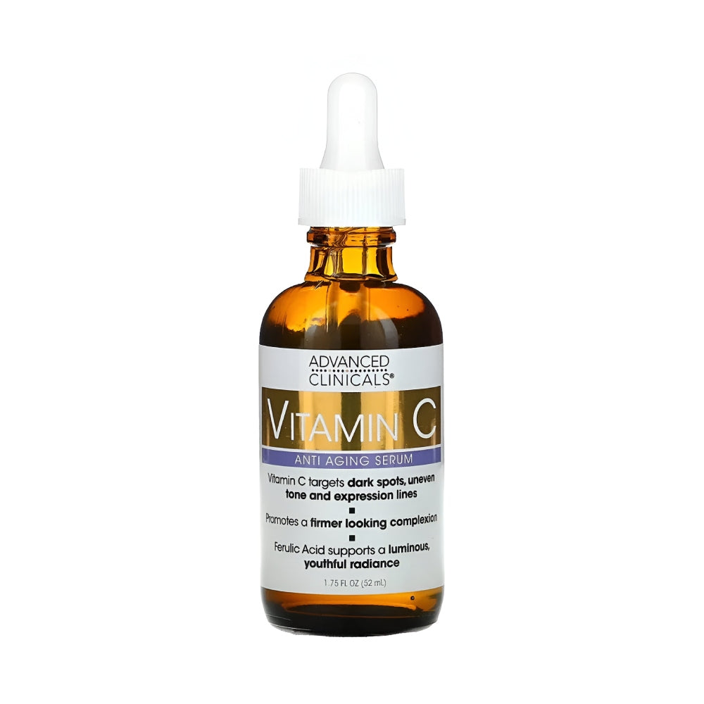 Advanced Clinicals Serum 52ml With Vitamin C