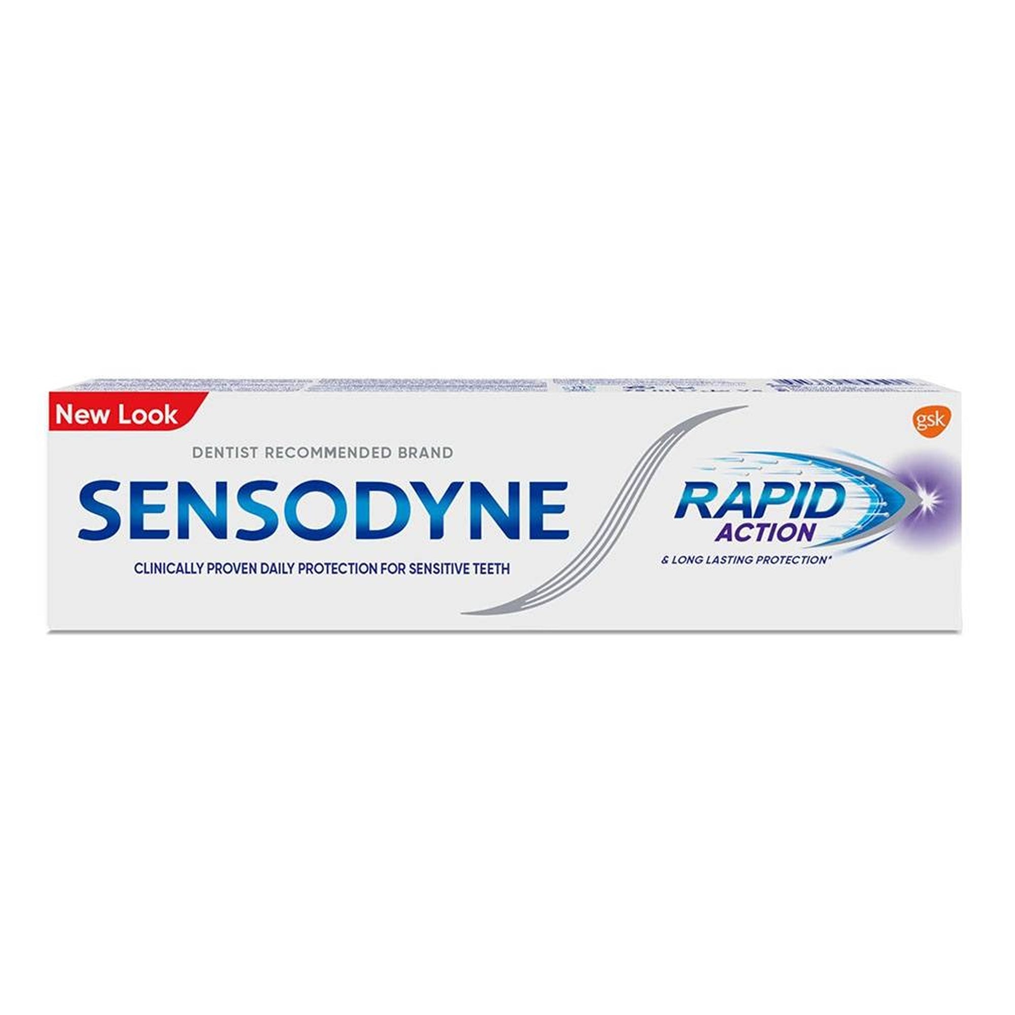 Sensodyne Rapid Action Toothpaste for Sensitive Teeth – 75ml