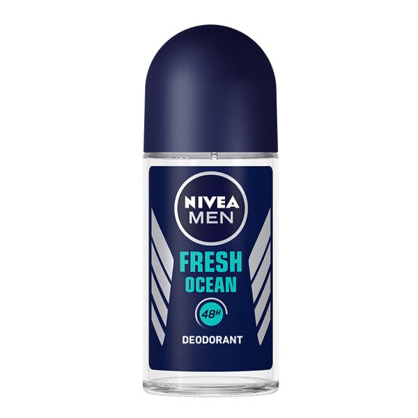 Nivea deodorant roll on 50 ml fresh ocean for men