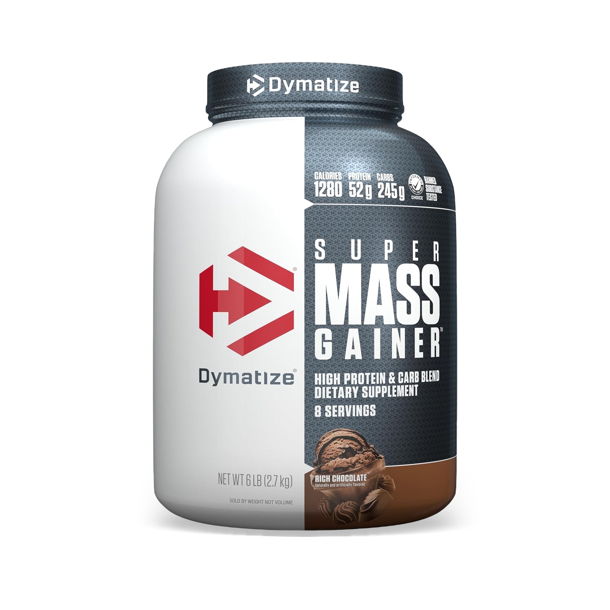 Dymatize Super Mass Gainer - Rich Chocolate - 6 LB