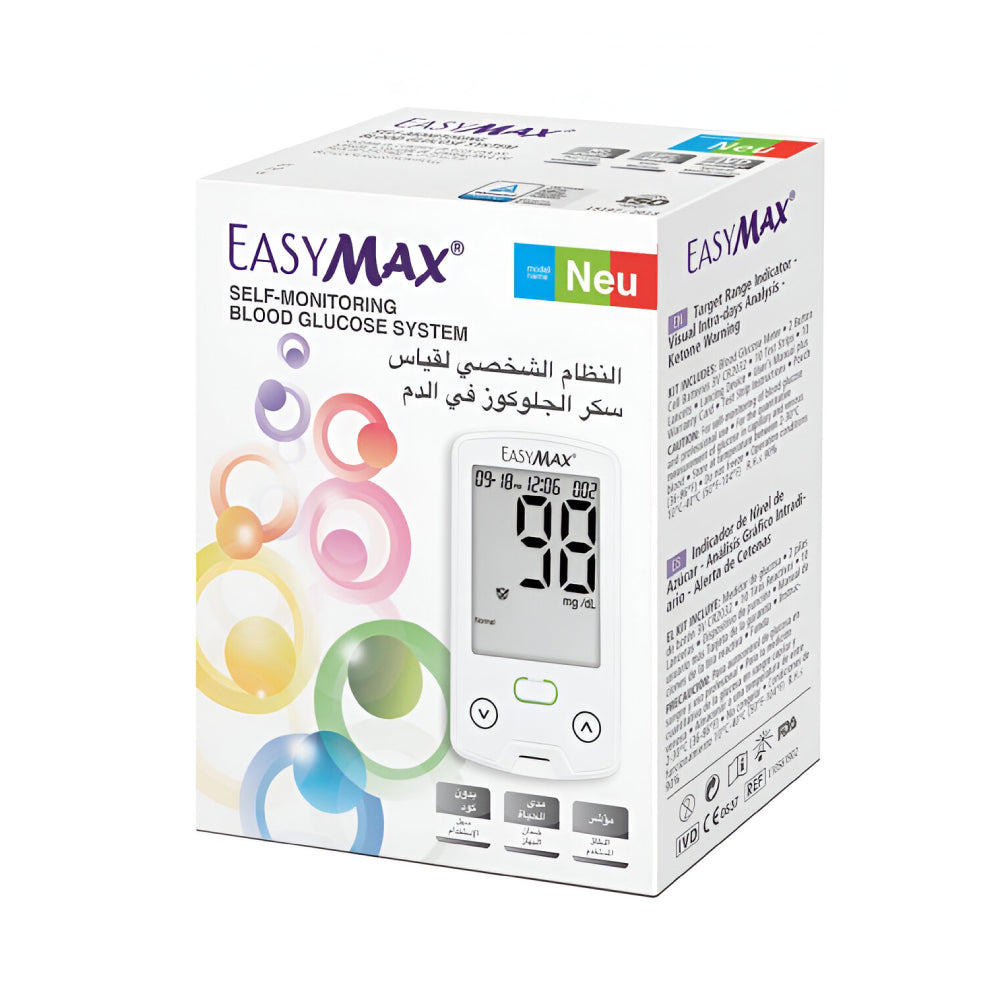 Easy max blood glucose meter