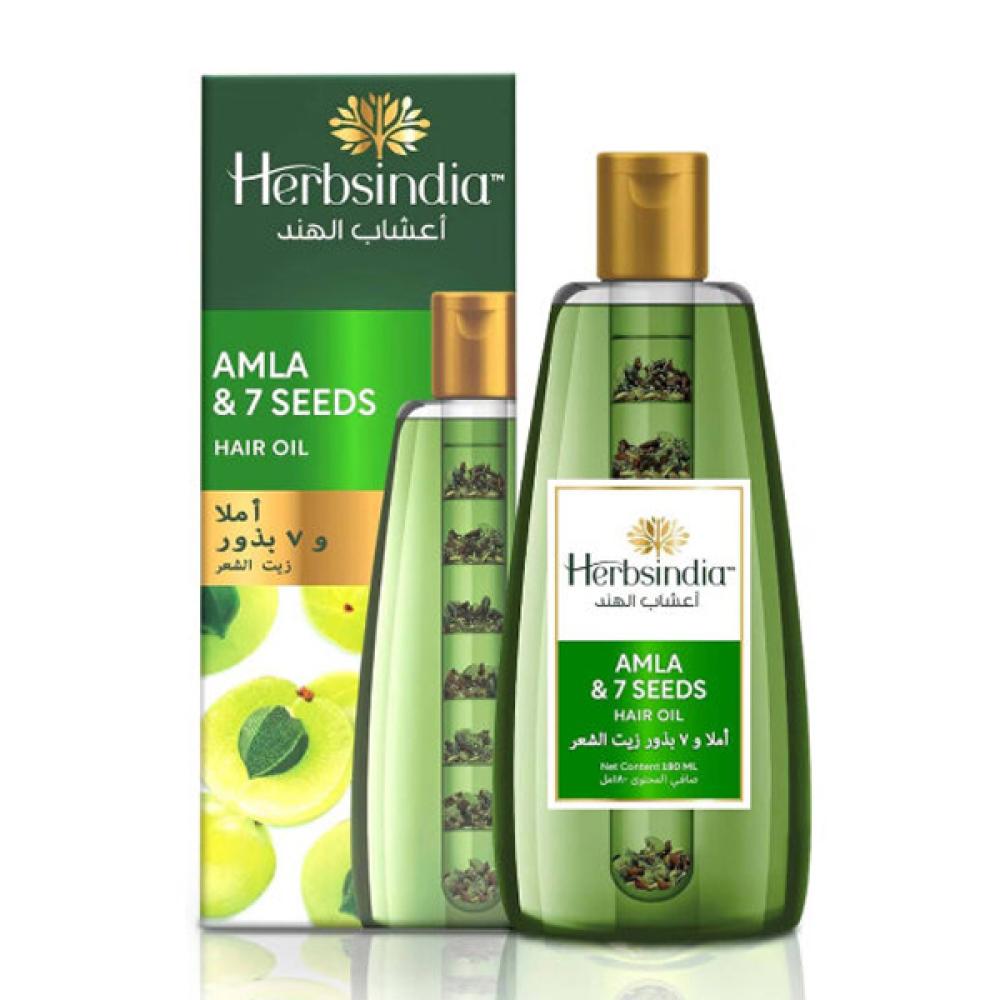 Herbs India Hair Oil 280ml Amla And 7 Seeds