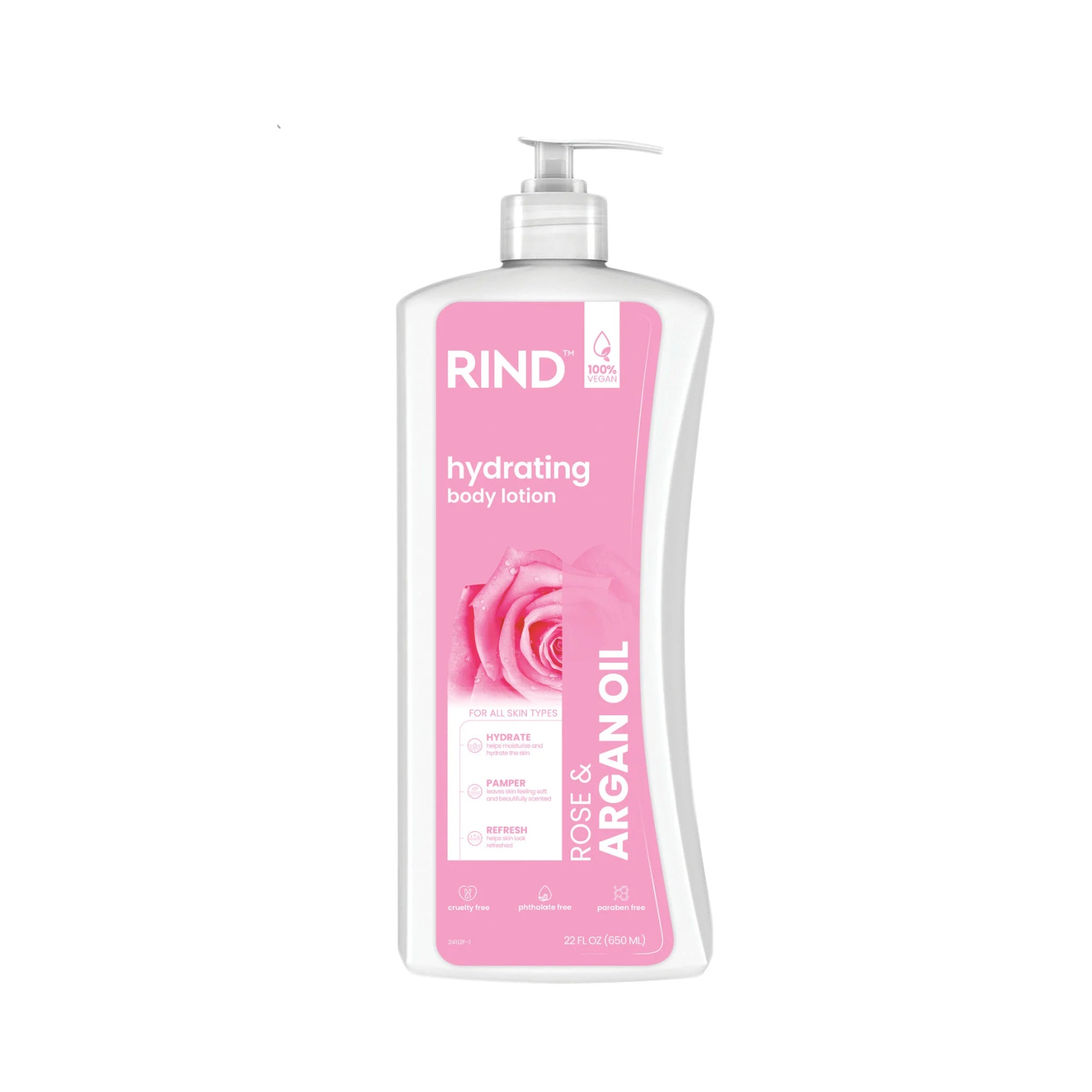 كريم RIND Body – مرطب يومي مرطب لجميع أنواع البشرة، 650 مل