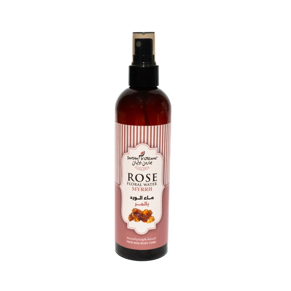 Jardin oleane rose water 250ml with myrrh