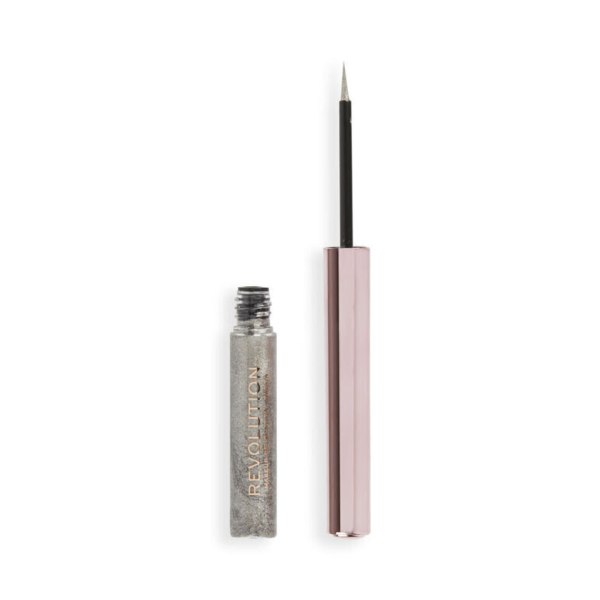 Revolution eyeliner liquid super flick silver