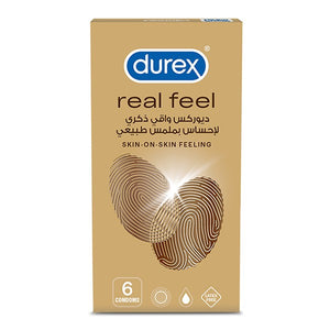 Durex Condoms 6pc Real Feel