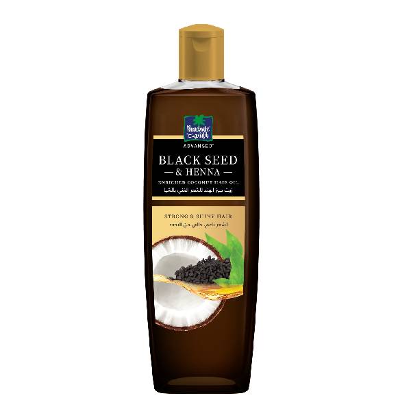 Parachute Hair Oil 200ml Advansed Black Seed & HennaBlack seed and henna Enriched Coconut Oil