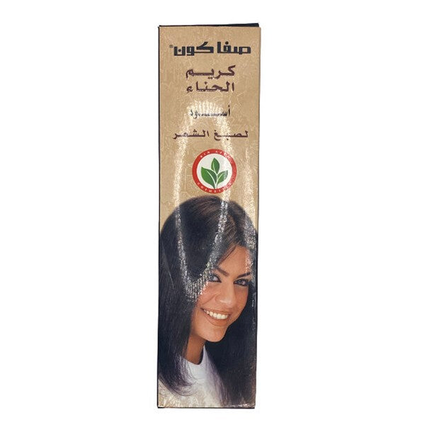 Safa henna paste 50g black for hair dye