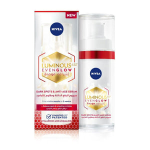Nivea Serum 30ml Luminous 630 Even Glow Even Radiance For Dark Spots And Anti Wrinkle