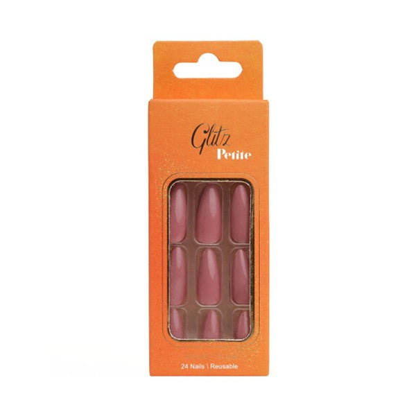 Glitz Nails 10 Almond Shape Caramel