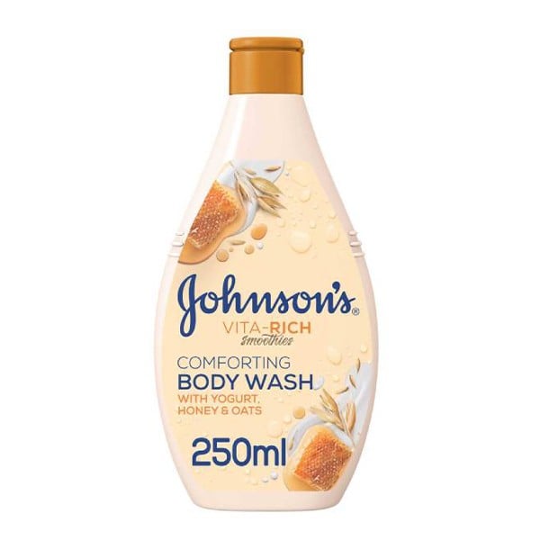 Johnson's Johnson's Body Wash 250ml Vita Rich Yougurt And Honey And Oats