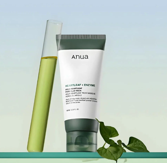 رغوة تنظيف Anua Heartleaf Pore Control – 100 مل
