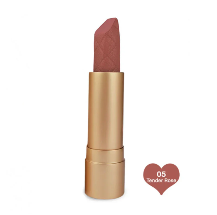 Hearts Lipstick Creamy Tender Rose 05