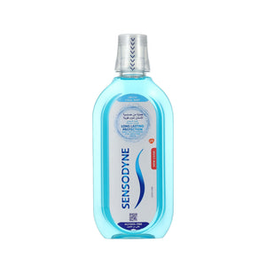 Sensodyne Cool Mint Mouthwash – Alcohol-Free Sensitive Teeth Oral Rinse 500ml