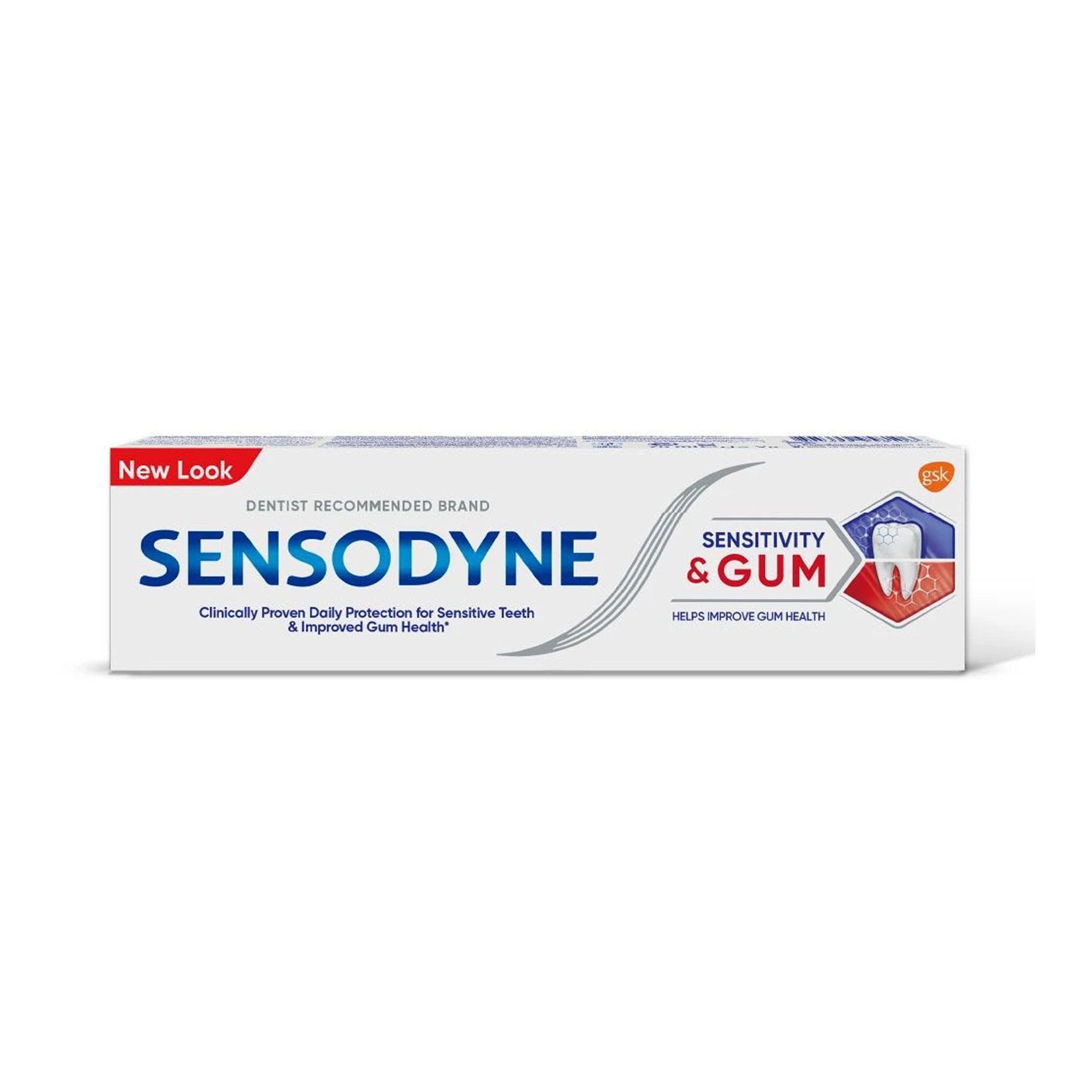 Sensodyne Sensitivity & Gum Toothpaste – Cavity & Plaque Protection 75ml