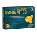 Smart-Vit Omega Vit 30 Fish Oil Supplement - Orange Flavor 30 Capsules