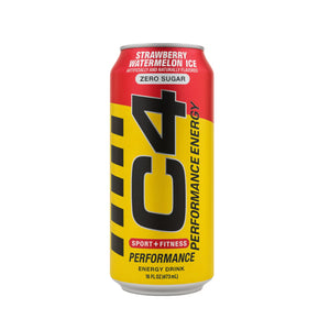 C4 Energy Carbonated Drink - Strawberry Watermelon 473ml (16oz)