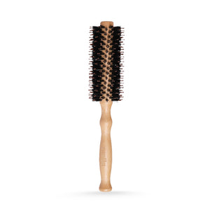 Mella Hair Brush PB004 With Wooden Wandle For Hair Styling