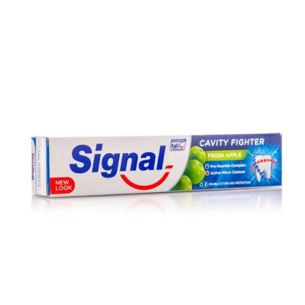 معجون أسنان Signal 120 مل مع نكهة التفاح