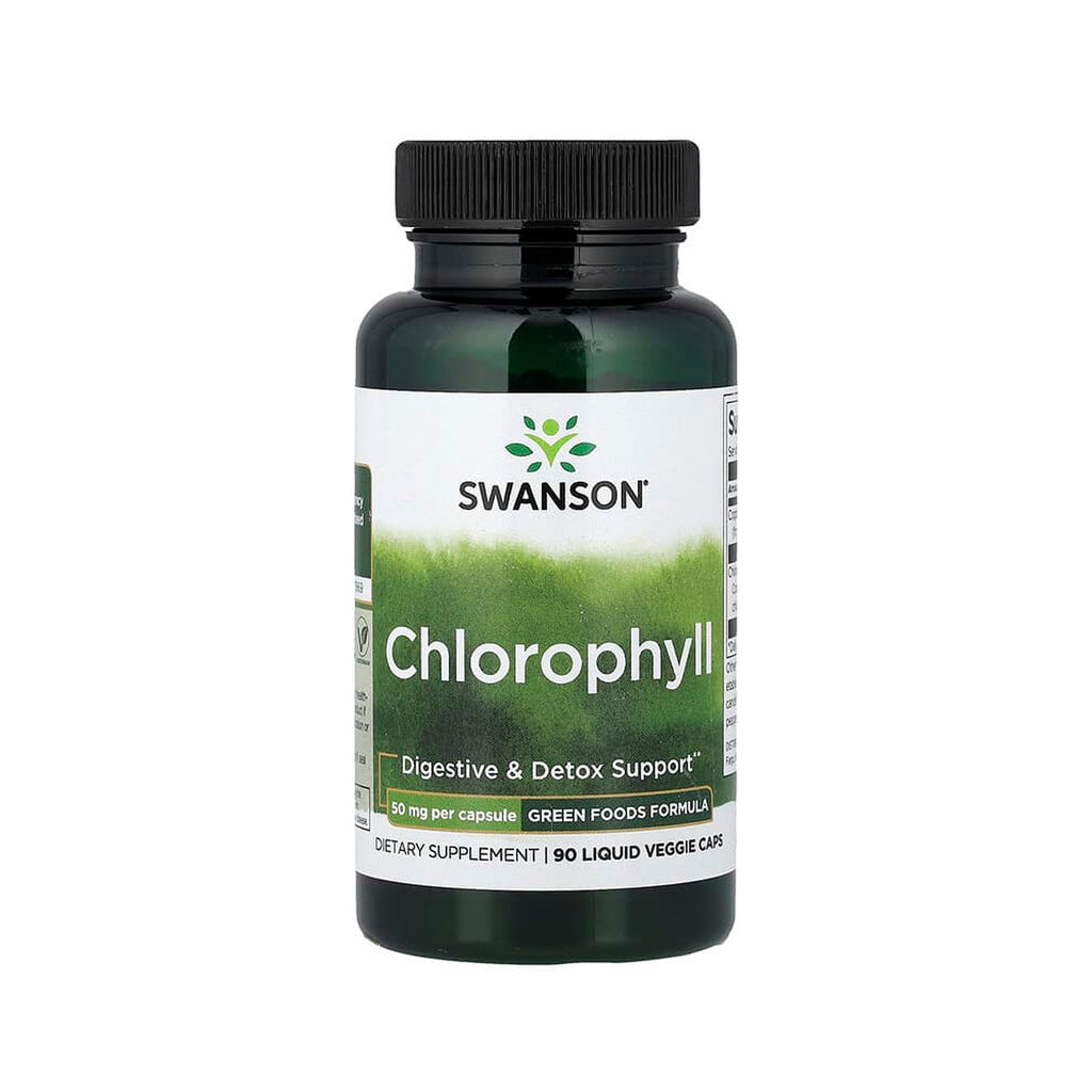 Swanson Chlorophyll 50 mg - 90 Liquid Veg Caps