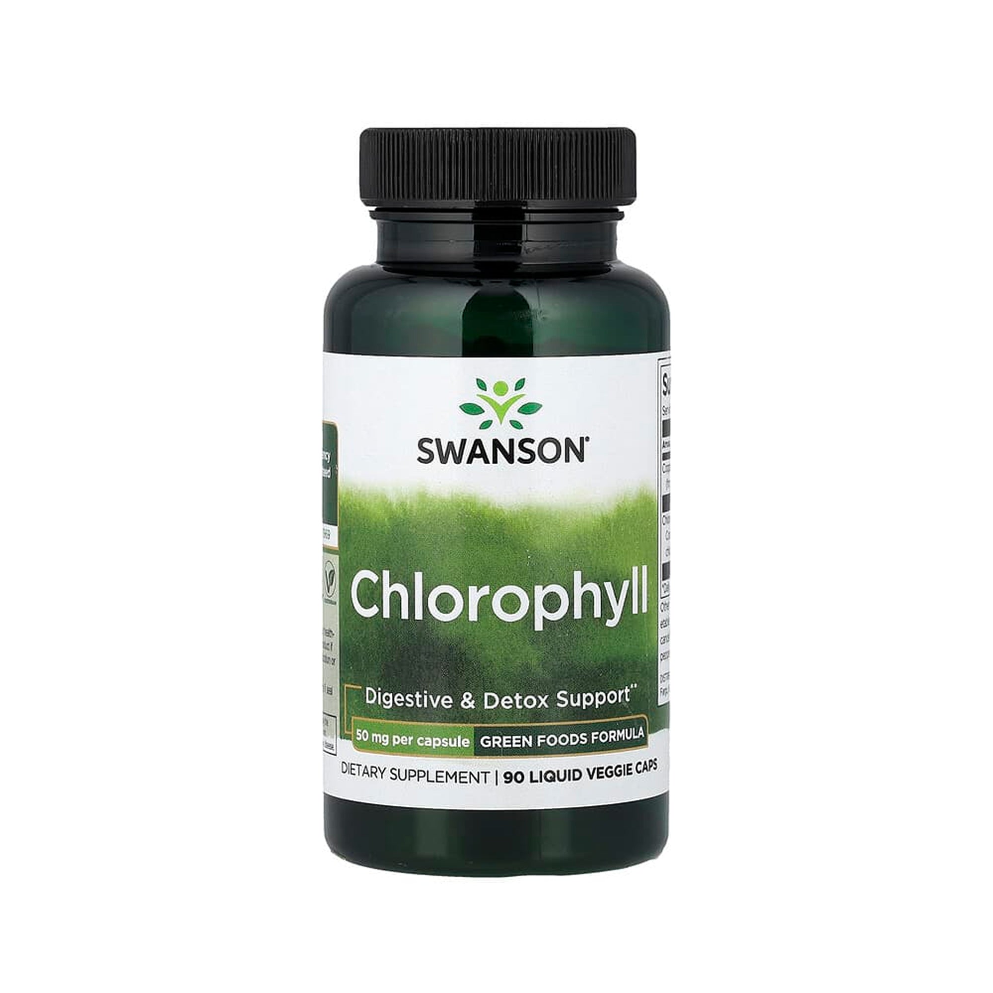 Swanson Chlorophyll 50 mg - 90 Liquid Veg Caps