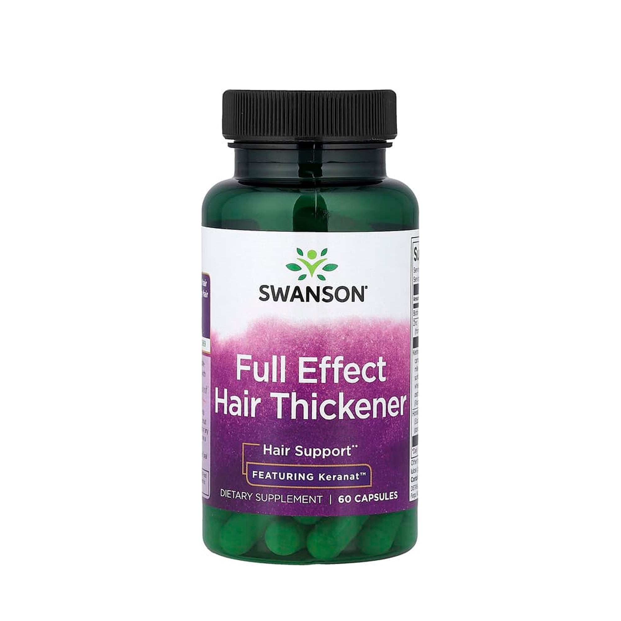 Swanson Full Effect Hair Thickener featuring Keranat - 60 Caps
