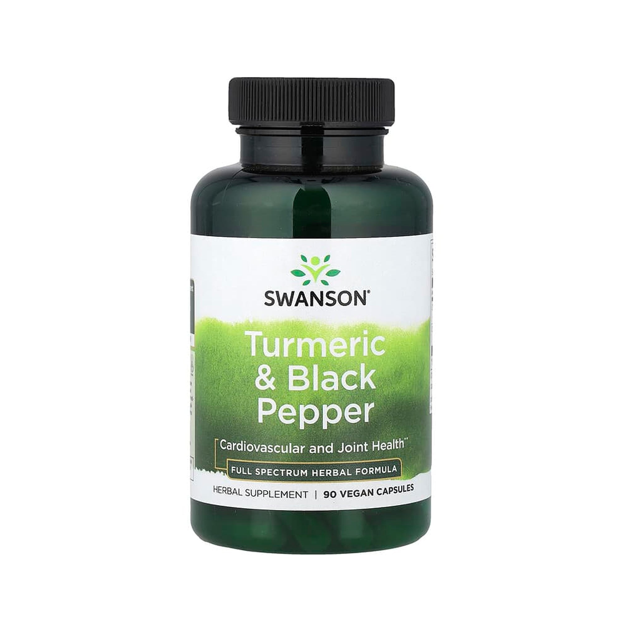 Swanson Turmeric & Black Pepper 90 Vegan Caps