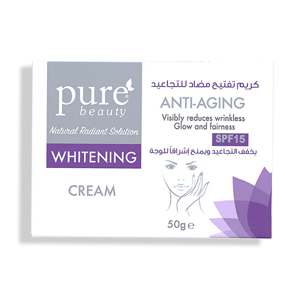 Pure Beauty Whitening Cream 50g Anti Aging