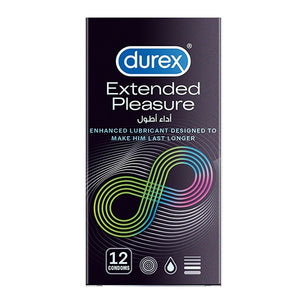 Durex Condoms 12pc Extended Pleasure