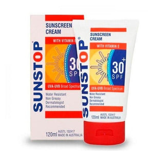Sunstop Sun Cream 120ml SPF 30+ With Vitamin E